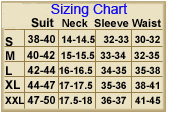 sizes