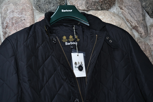 Barbour Lutz Quilted Jacket Coat MQU0588BK11 Black New UK