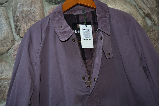 Barbour Tracker Casual Jacket Coat Purple Slate MCA0978ST11 New XX